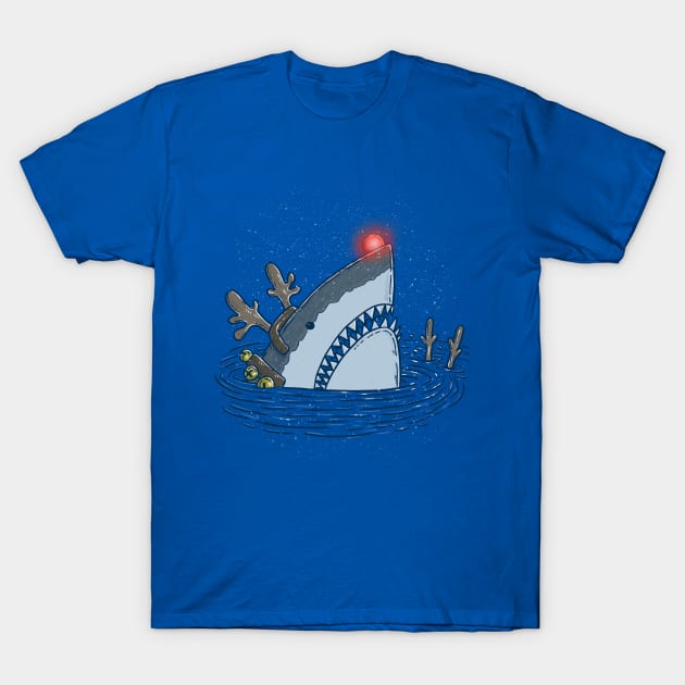 Rudolph Shark T-Shirt by nickv47